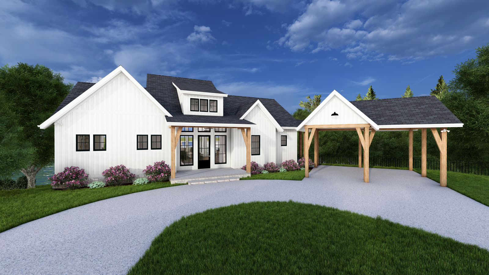 Color rendering of the front of Boardwalk Bliss