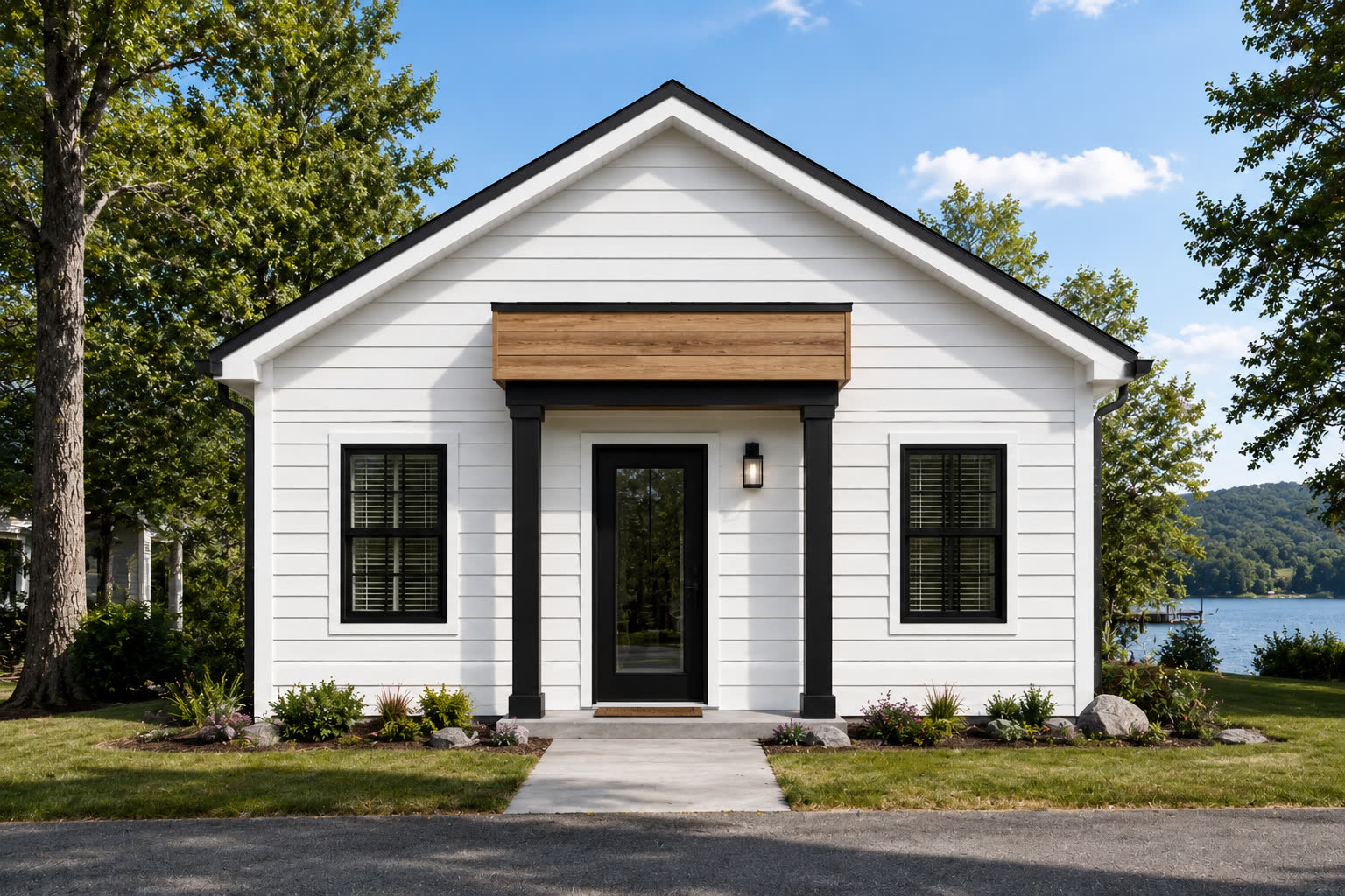 Color rendering of the front of Willow
